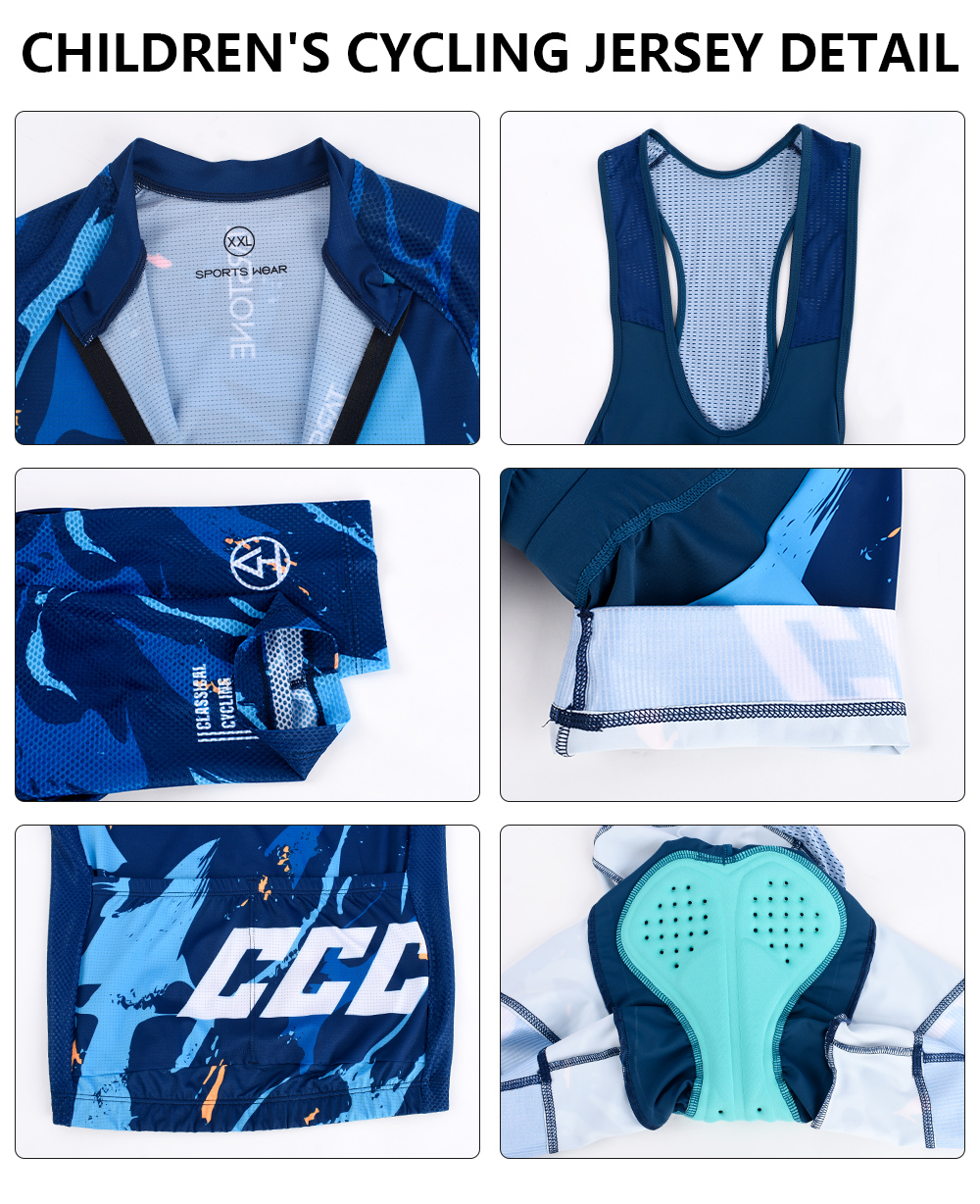 Children's cycling jersey